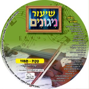 דיסק שנה ראשונה טבת תמוז